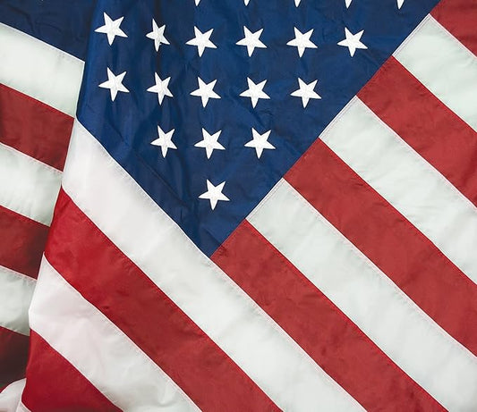 FlagSource FMAA Certified PolyExtra Polyester American Flag with Embroidered Stars and Sewn Stripes, Made in the USA, 20x30'