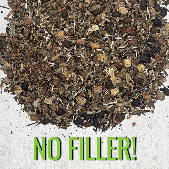 Seed Needs Wildflower Seeds Hummingbird and Butterfly Seed Mix | 2 Packs (1 Ounce Each) No Filler 23 Varieties Garden Seeds Annual & Perennial Species | Pollinator Attracting Flower Seed | Bulk