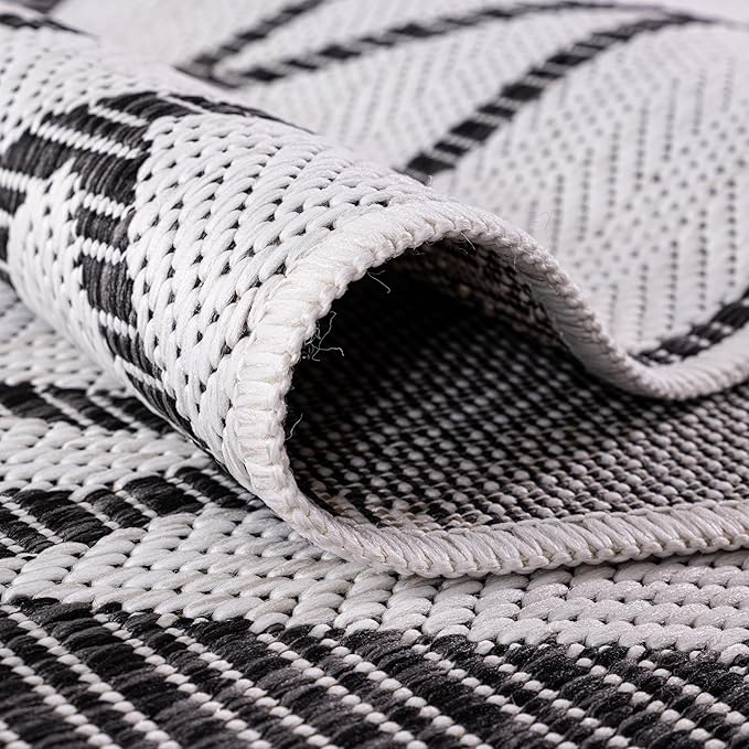 Keen Home Design Terrace Outdoor Runner Rug - 2x8 Washable Indoor/Outdoor Rug for Patio, Kitchen, Balcony, Beach, Garden, Deck and Porch, Size: 2'2"x7'7"