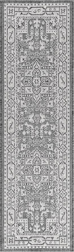 Keen Home Design Terrace Outdoor Runner Rug - 2x6 Washable Indoor/Outdoor Rug for Patio, Kitchen, Balcony, Beach, Garden, Deck and Porch, Size: 2'2"x5'7"