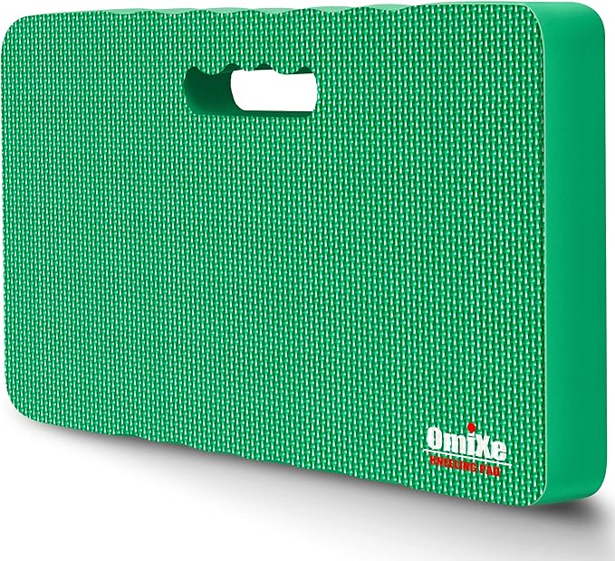 Extra Thick Kneeling Pad Comfy Foam Kneeler Mat Garden Knee Pad Cushion for Gardening Planting Yard Work Prayer Yoga Mechanic Exercise Workout Baby Bath 18 x 11 x 1.5 Inch Large Green 1 Pack