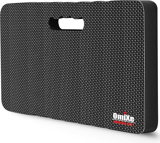 Extra Thick Kneeling Pad Comfy Foam Kneeler Mat Garden Knee Pad Cushion for Gardening Planting Yard Work Prayer Yoga Mechanic Exercise Workout Baby Bath 18 x 11 x 1.5 Inch Large Black 1 Pack